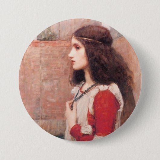 Juliet Ronde Button 7,6 Cm (Voorkant)