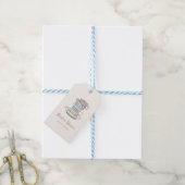 JULIET Theeset Feest Bruiloft Cadeaulabel (Met Touw)