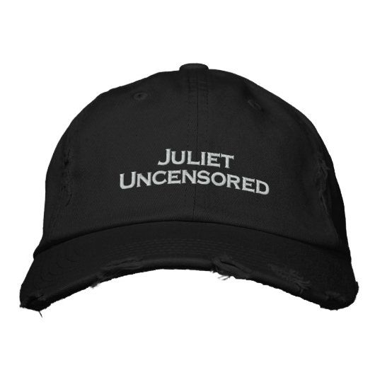 Juliet Uncensored Casquette (Devant)