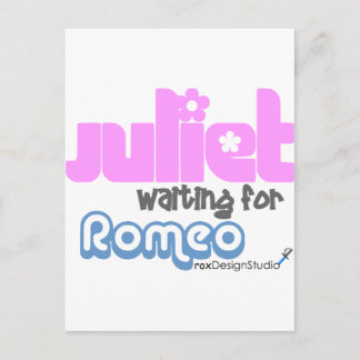 Juliet Waiting for Romeo Briefkaart