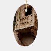 Juliet's Balcony; Waar is Romeo? Keramisch Ornament (Rechts)