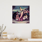 Julio Romero de Torres - Flamenco - liedjes en dan Poster (Keuken)