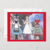 Juliska de Hongrie papier carte postale (Devant / Derrière)