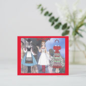 Juliska of Hungary Paper Doll Briefkaart (Staand voorkant)