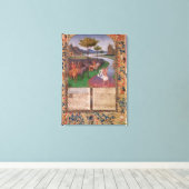 Julius Caesar Crossing the Rubicon, c.1470 Canvas Afdruk (Insitu (Houten vloer))