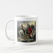 Julius Caesar dat ik zag dat ik veroverd was Koffiemok (Links)