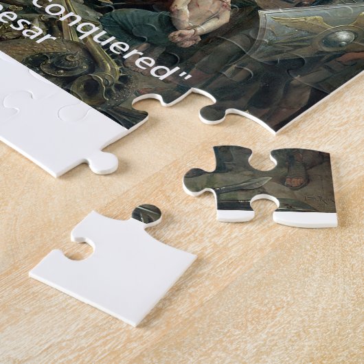Julius Caesar dat ik zag dat ik veroverd was Legpuzzel (Zijkant)