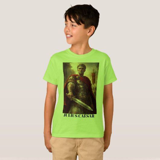 Julius Caesar green T-shirt (Voorkant volledig)