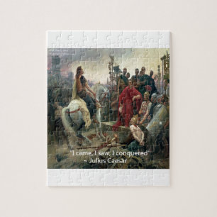 Julius Caesar Ik Kwam Ik Zag Ik Overwon Legpuzzel