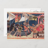 Julius Caesar landing in Engeland Briefkaart (Voorkant / Achterkant)