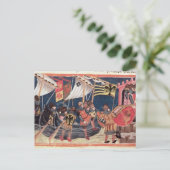 Julius Caesar landing in Engeland Briefkaart (Staand voorkant)