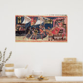 Julius Caesar landing in Engeland Poster (Keuken)