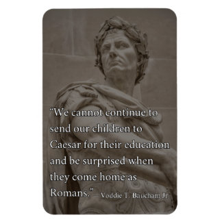 Julius Caesar Motivatie Homeschool Quote Magneet