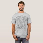 Julius Caesar Plot Diagram T-shirt (Voorkant volledig)