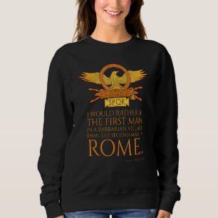 Julius Caesar Quote Roman Eagle Ancient Roman Trui