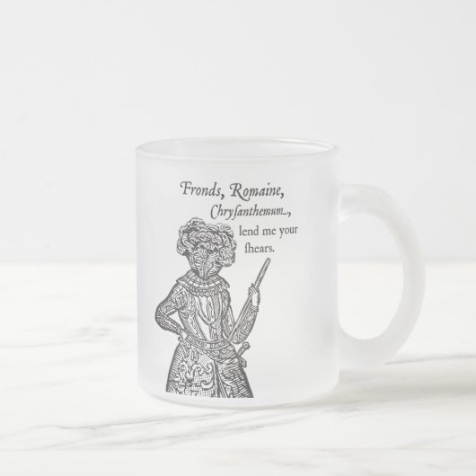 (Julius) Caesar Salade Matglas Koffiemok (Rechts)