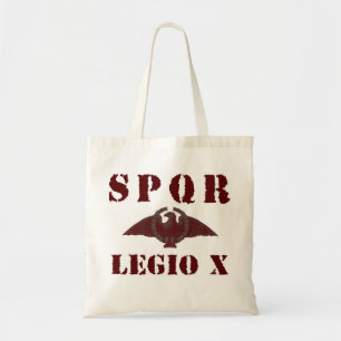 Julius Caesar's beroemde 10e Legion Rebruikbare ta Tote Bag
