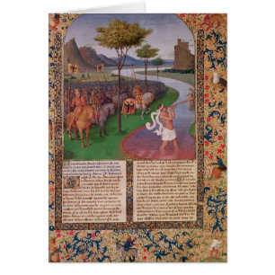 Julius César Traversant le Rubicon, vers 1470