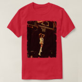 Julius Erving ontwerp van basketbal 3 T-shirt (Design voorkant)
