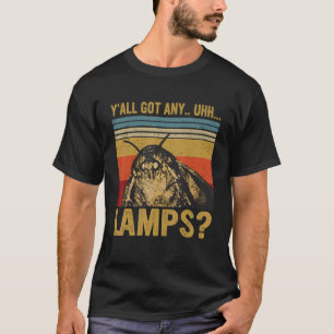 Jullie hebben allemaal een Lamps Moth Insect Meme T-shirt