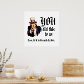 JULLIE Hebben Dit Gedaan Poster (Keuken)