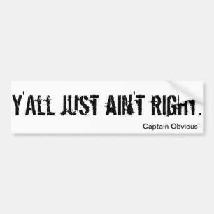 "Jullie hebben gewoon geen gelijk" Bumpersticker