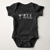 Jullie hebben Halloween Western met Elf of Heksens Romper (Voorkant)