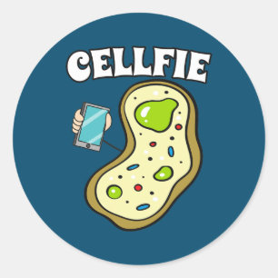 Jullie hebben natuurkunde chemie nodig ronde sticker