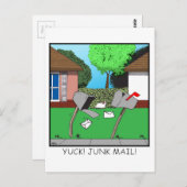 JULLIE! JUNK VOEDSEL! BRIEFKAART (Voorkant / Achterkant)