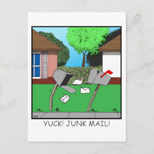 JULLIE! JUNK VOEDSEL! BRIEFKAART
