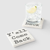 Jullie komen allemaal terug Onderzetter (Zijkant)