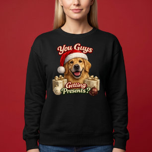 Jullie Krijgen Cadeaus? Grappige Kersthond Trui