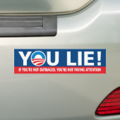 JULLIE! Nobama Bumpersticker (Op auto)