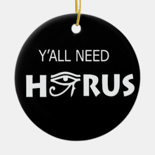 Jullie Nood Horus Keramisch Ornament