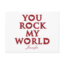 JULLIE Rock My World briefkaart