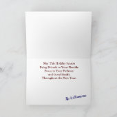 Jullie Twee Als Schattige Sneeuwmannen Grappige Ke Kaart (Binnen)