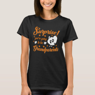 Jullie Worden Grootouders Zwangerschapsaankondigin T-shirt