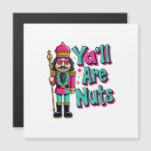 Jullie zijn gek Funny Nutcracker Kerstmis (Voorkant / Achterkant)