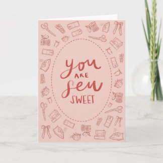 Jullie zijn Sew Sweet Valentines Kaart