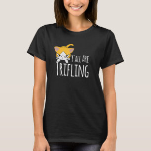 Jullie zijn waardeloze stiekeme rotkatten boos t-shirt
