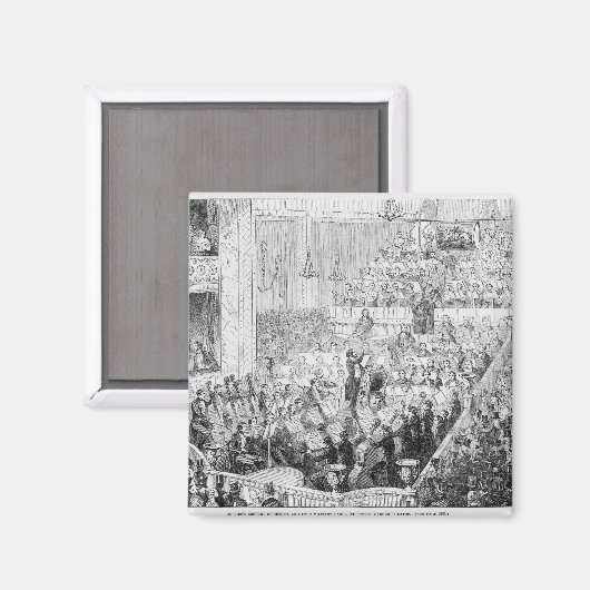 Jullien's Concert Orchestra Magneet (Voorkant / Achterkant)