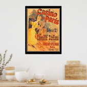 Julus Cheret Casino de Paris print (Keuken)