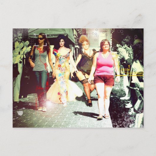 Julzips - Casting Salvaje F Briefkaart (Voorkant)