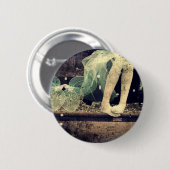 Julzips - wacht gewoon op redding ronde button 5,7 cm (Voorkant /achterkant)