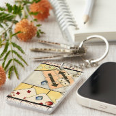 Jumble Assortment of Games of Chance Sleutelhanger (Voorkant Rechts)