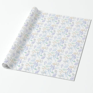 Jumbled CHANGE MONOGRAM Cool Spring Kleuren 2014 Cadeaupapier
