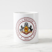 + JUMBO 20 oz White PMC SEAL Mok (Voorkant)