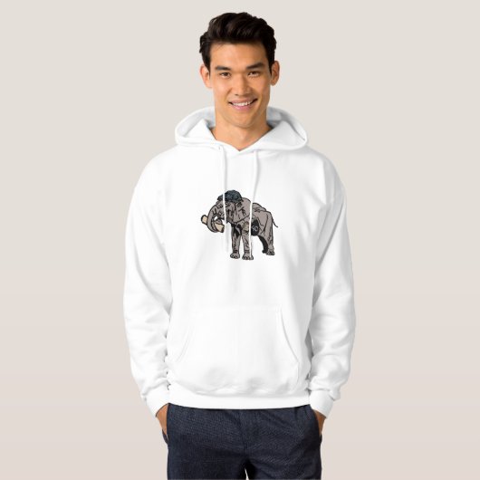 Jumbo Basic Sweat à capuche (Devant entier)