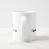 Jumbo Book Raven Mug (20 oz) Extra Grote Beker (Achterkant)