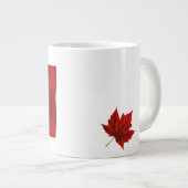 Jumbo Canada Coffee Cup/Mok Canada Souvenir Cup Jumbo Mok (Voorkant rechts)